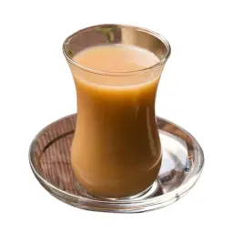 شاي بالحليب